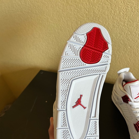JORDAN 4 RED METALLIC  (selling on mercari,offer up) cannot sell on poshmark!! - Picture 10 of 11
